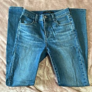 J brand high rise skinny jeans
